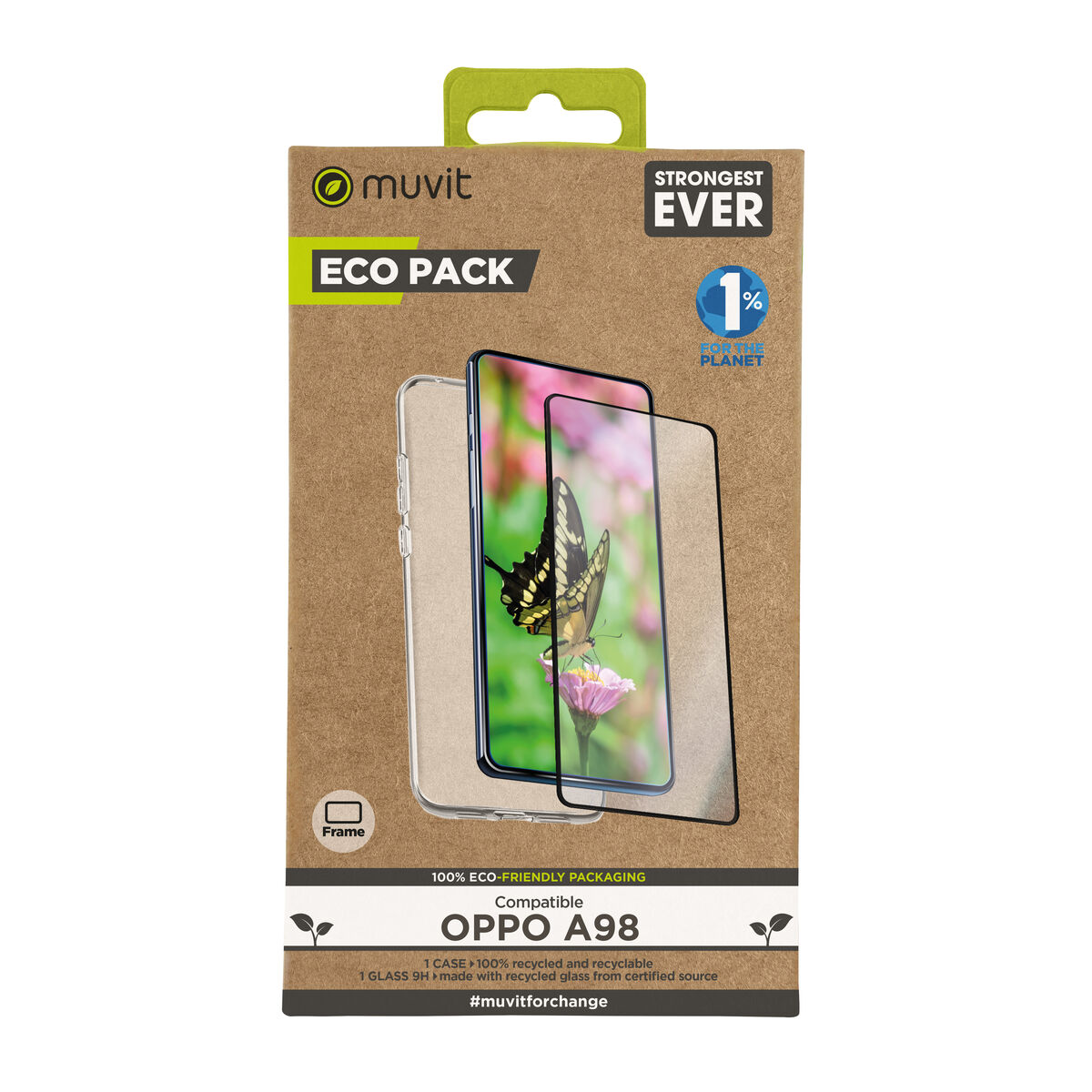 Image de Mobile Case and Protector Muvit for Change Oppo A98 Black Oppo A98