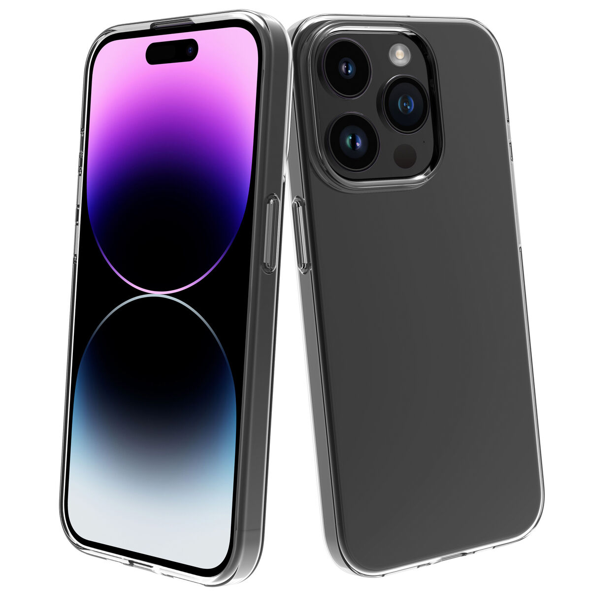 Image de Protection pour téléphone portable Muvit for Change iPhone 15 Pro Clear