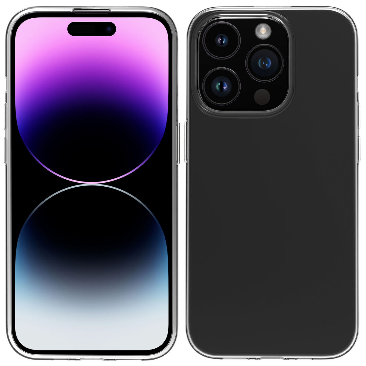 Image de Protection pour téléphone portable Muvit for Change iPhone 15 Pro Clear