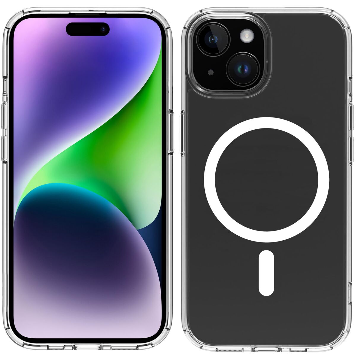 Mobile cover Muvit iPhone 15 Clear iPhone 15