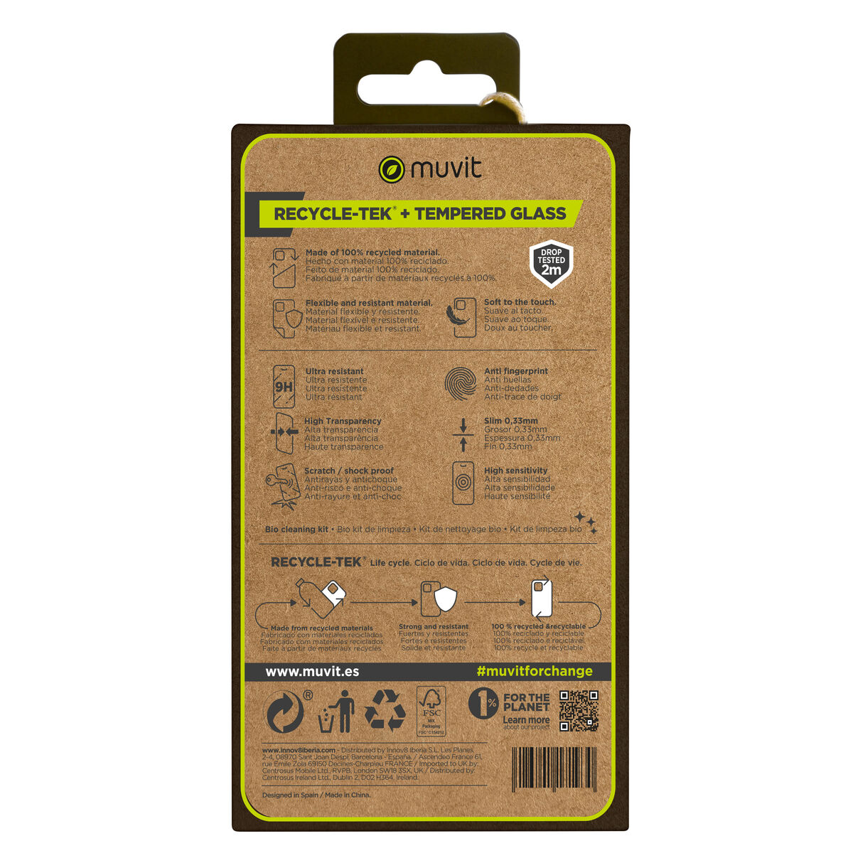 Image de Mobile Case and Protector Muvit for Change iPhone 15 Pro Max