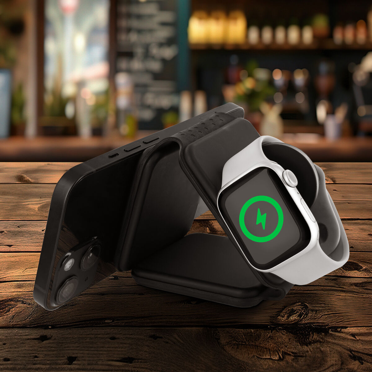 Bild von Kabelloses Ladegerät Muvit for Change APH-WC101 Schwarz