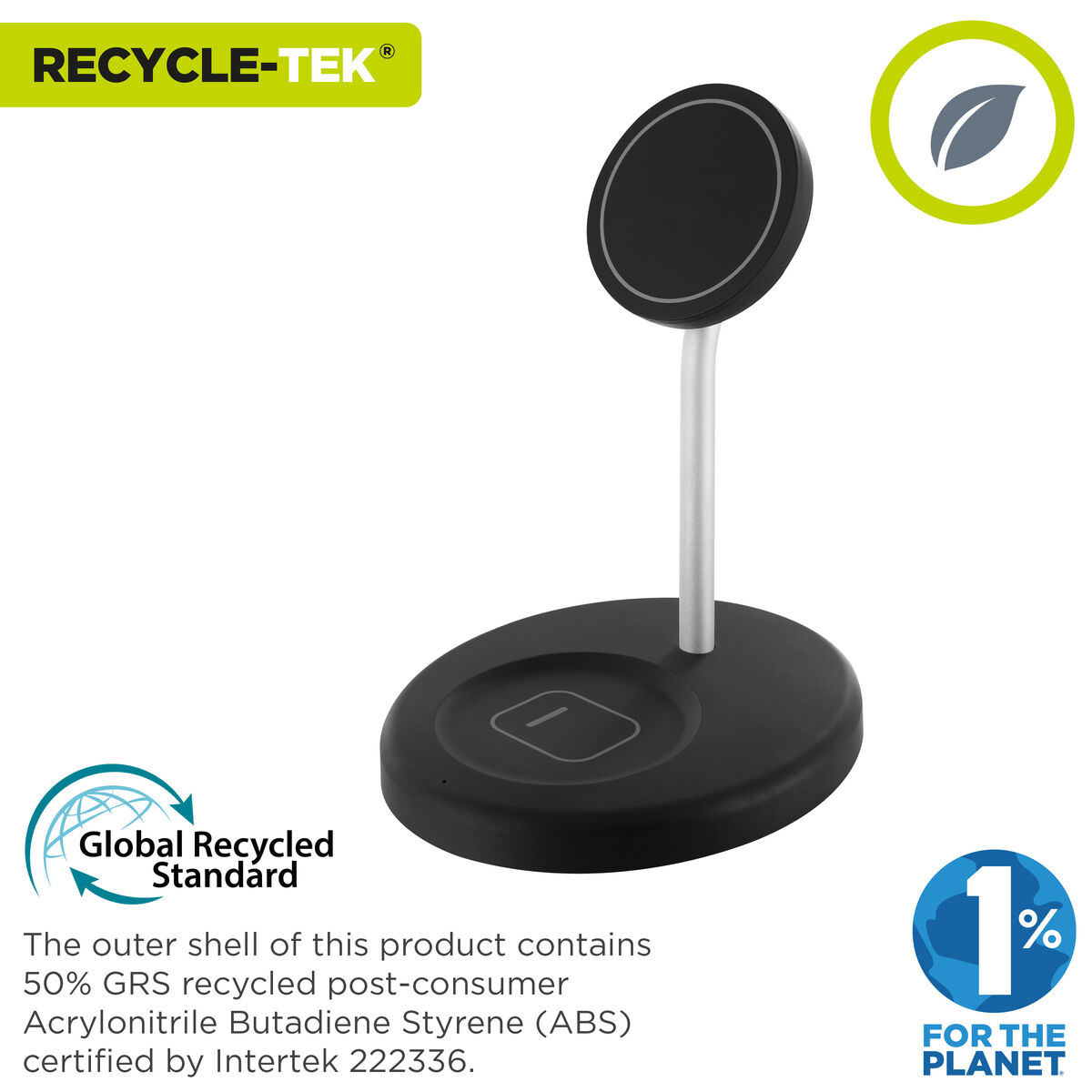 Bild von Kabelloses Ladegerät Muvit for Change Schwarz