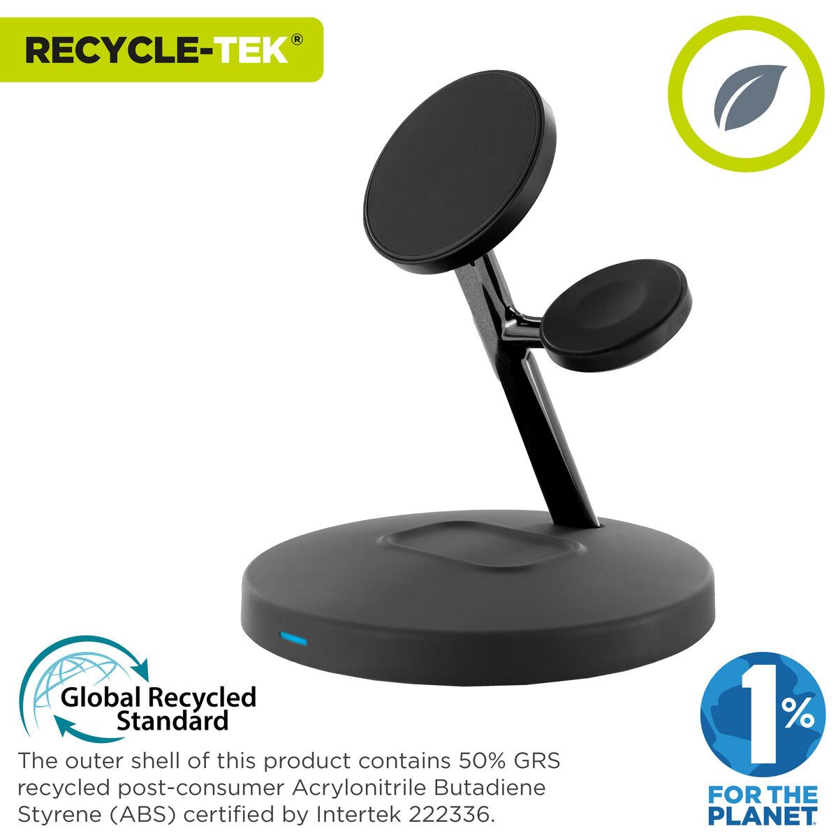 Bild von Kabelloses Ladegerät Muvit for Change APH-MWC3 Schwarz