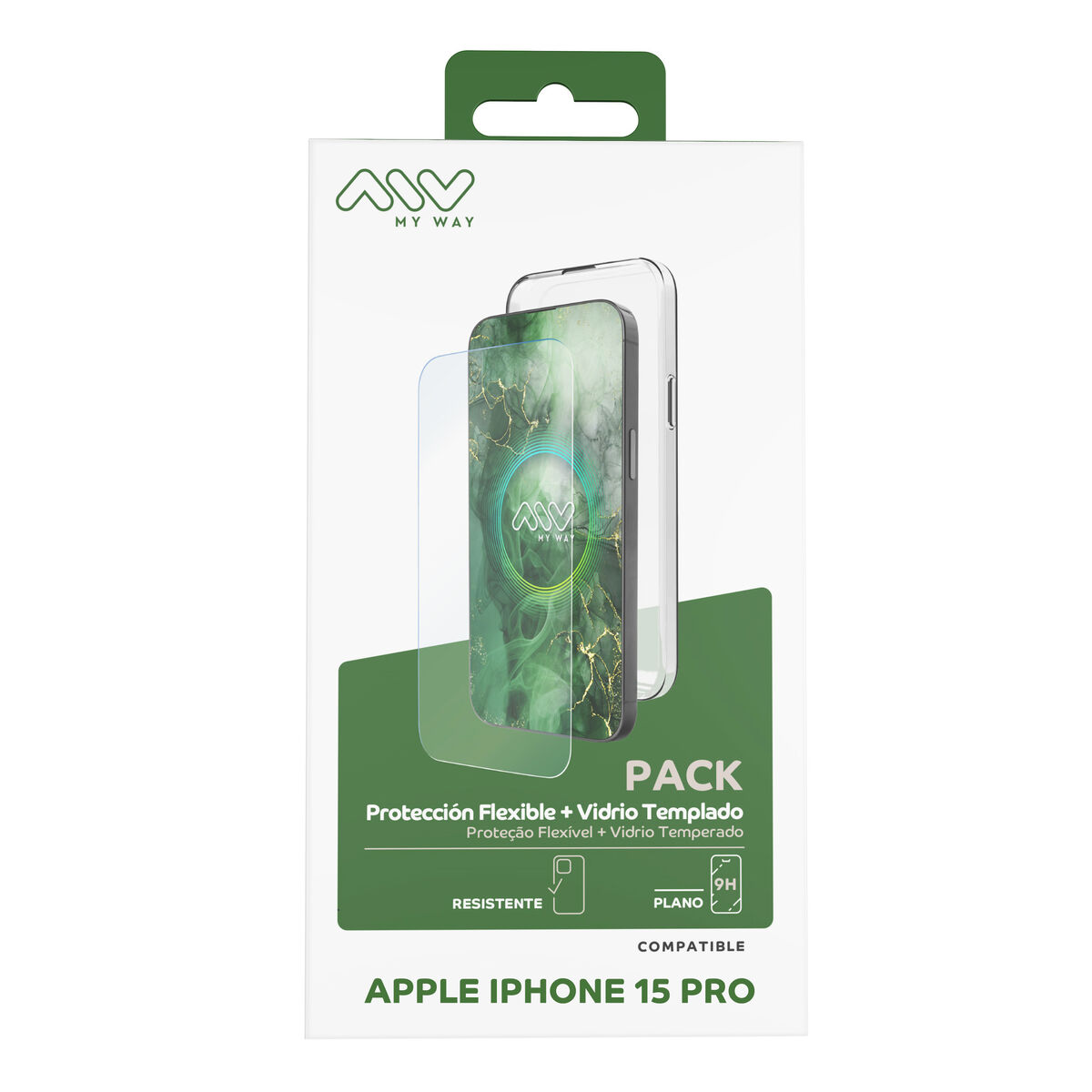 Image de Mobile Case and Protector Myway iPhone 15 Pro