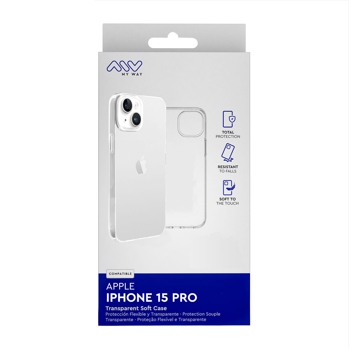 Image de Mobile cover Myway iPhone 15 Pro