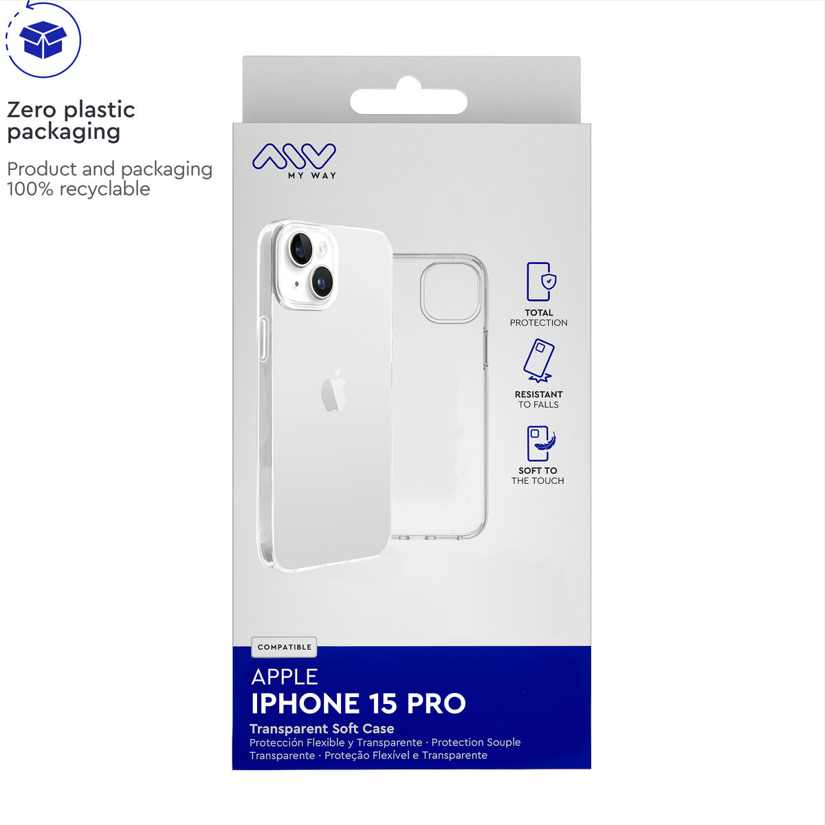 Image de Mobile cover Myway iPhone 15 Pro