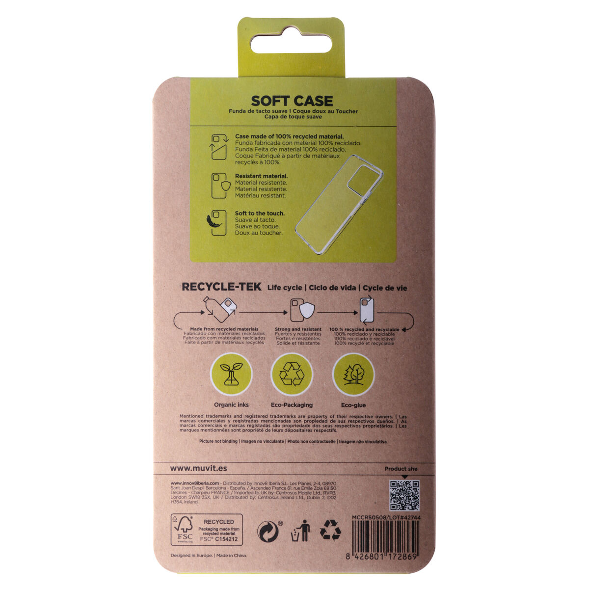 Image de Protection pour téléphone portable Muvit for Change Redmi Note 13 5G