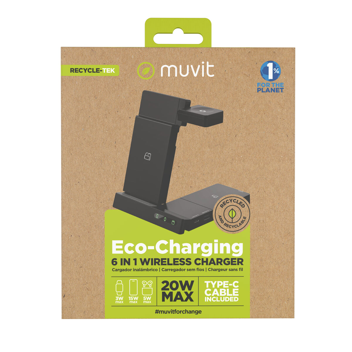Cordless Charger Muvit MCWIR0011