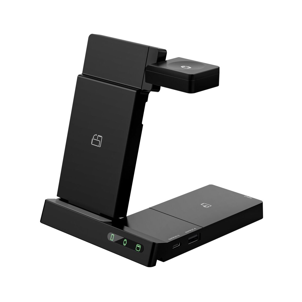 Obrazek Cordless Charger Muvit W152-R Black