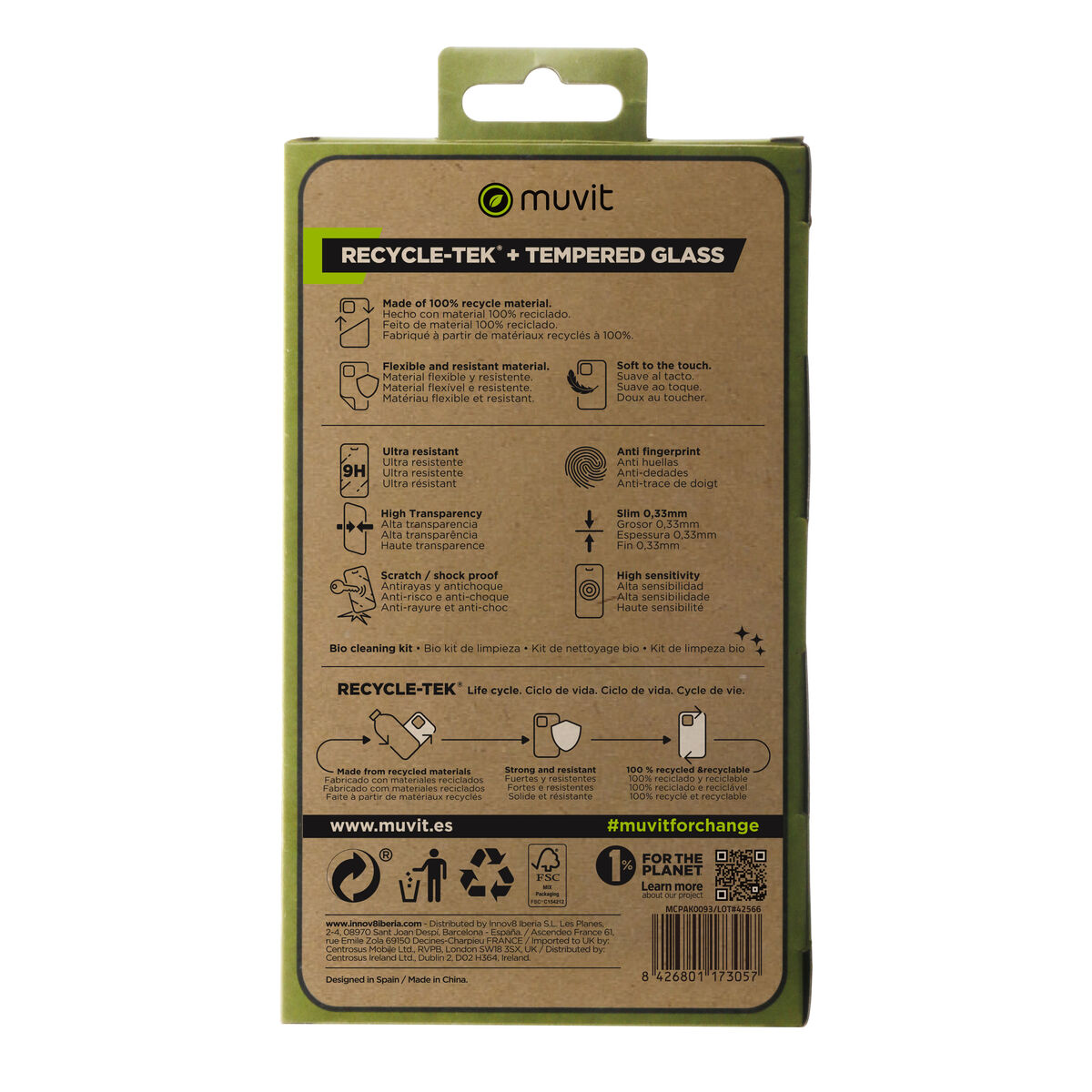 Image de Mobile Case and Protector Muvit for Change Samsung Galaxy S24 Ultra Samsung Galaxy S23 Ultra