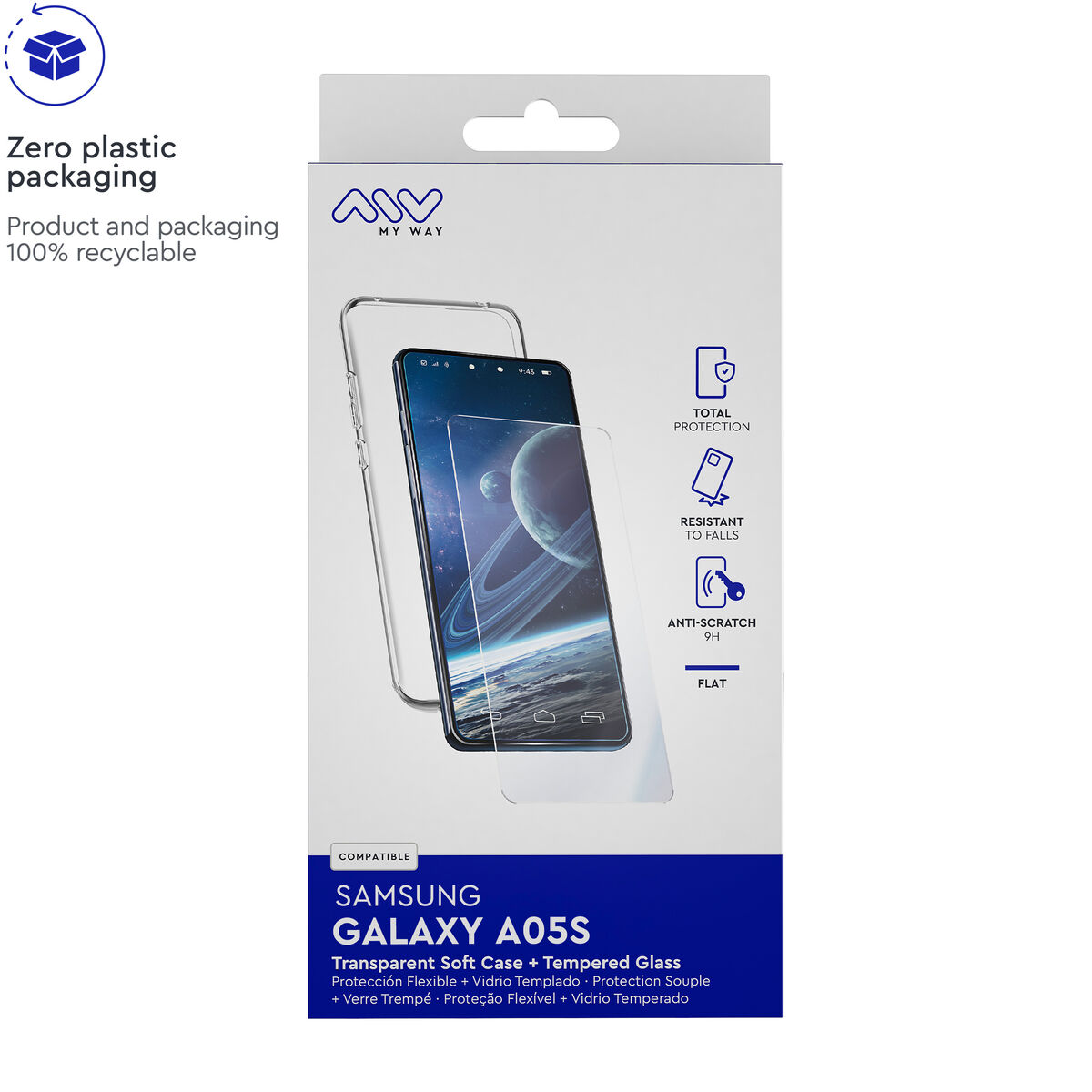 Mobile Case and Protector Myway Galaxy A05S Samsung Galaxy A03S