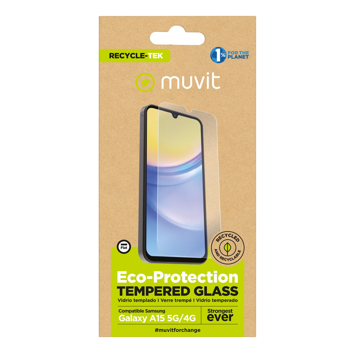 Picture of Mobile Screen Protector Muvit for Change Galaxy A15 4G/5G