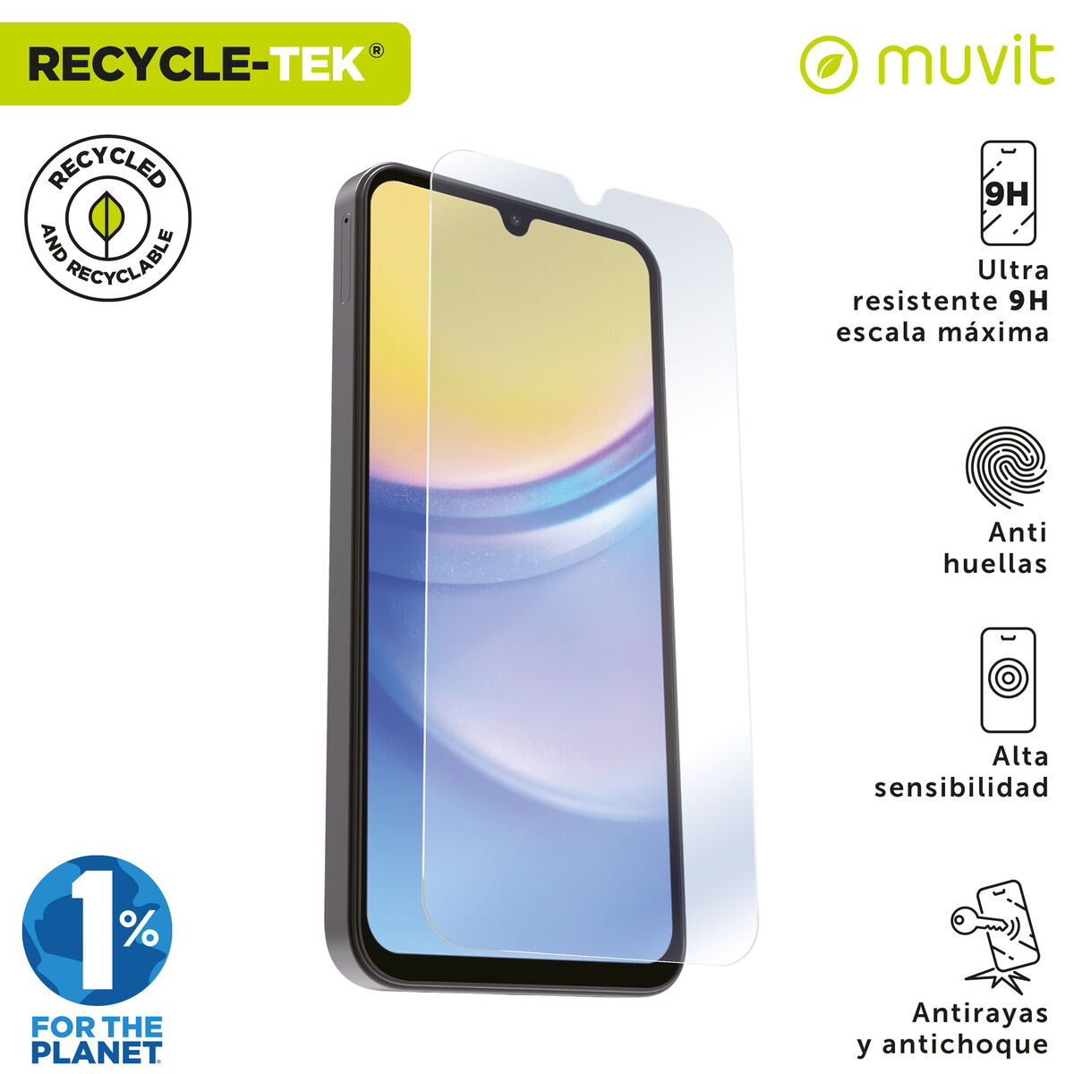 Picture of Mobile Screen Protector Muvit for Change Galaxy A15 4G/5G