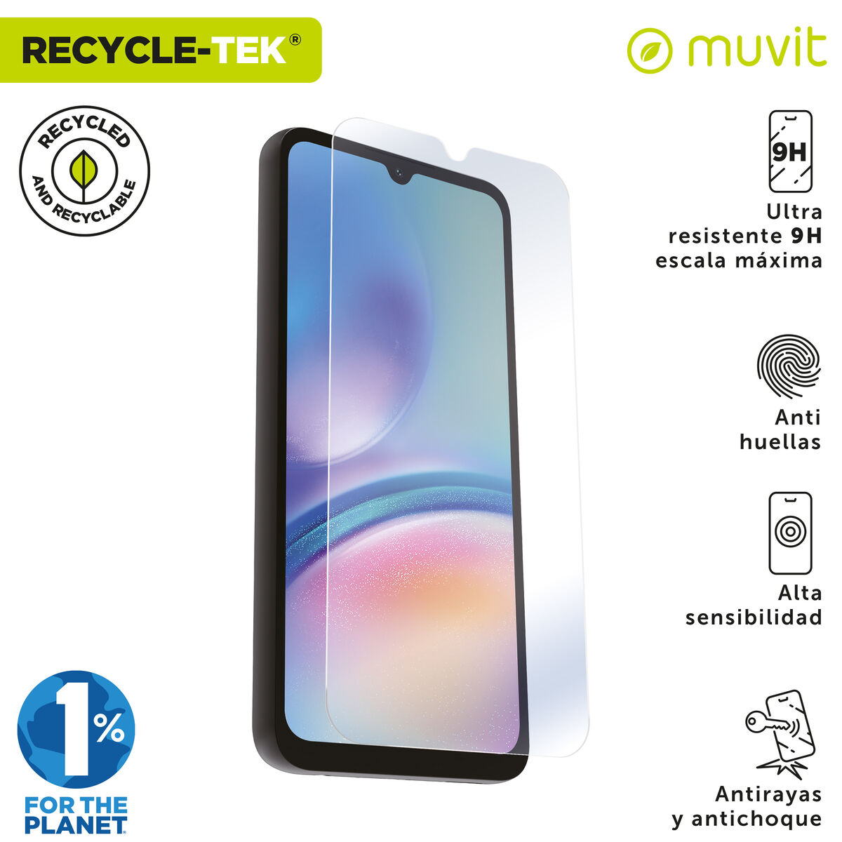 Picture of Mobile Screen Protector Muvit for Change Galaxy A05S