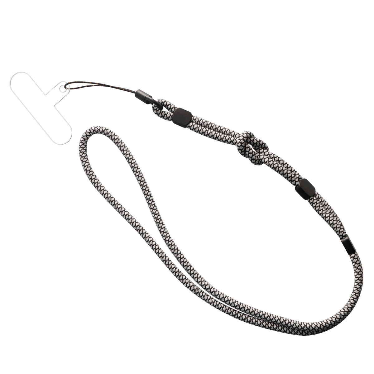 Kép Mobile Phone Lanyard Muvit for Change Black White