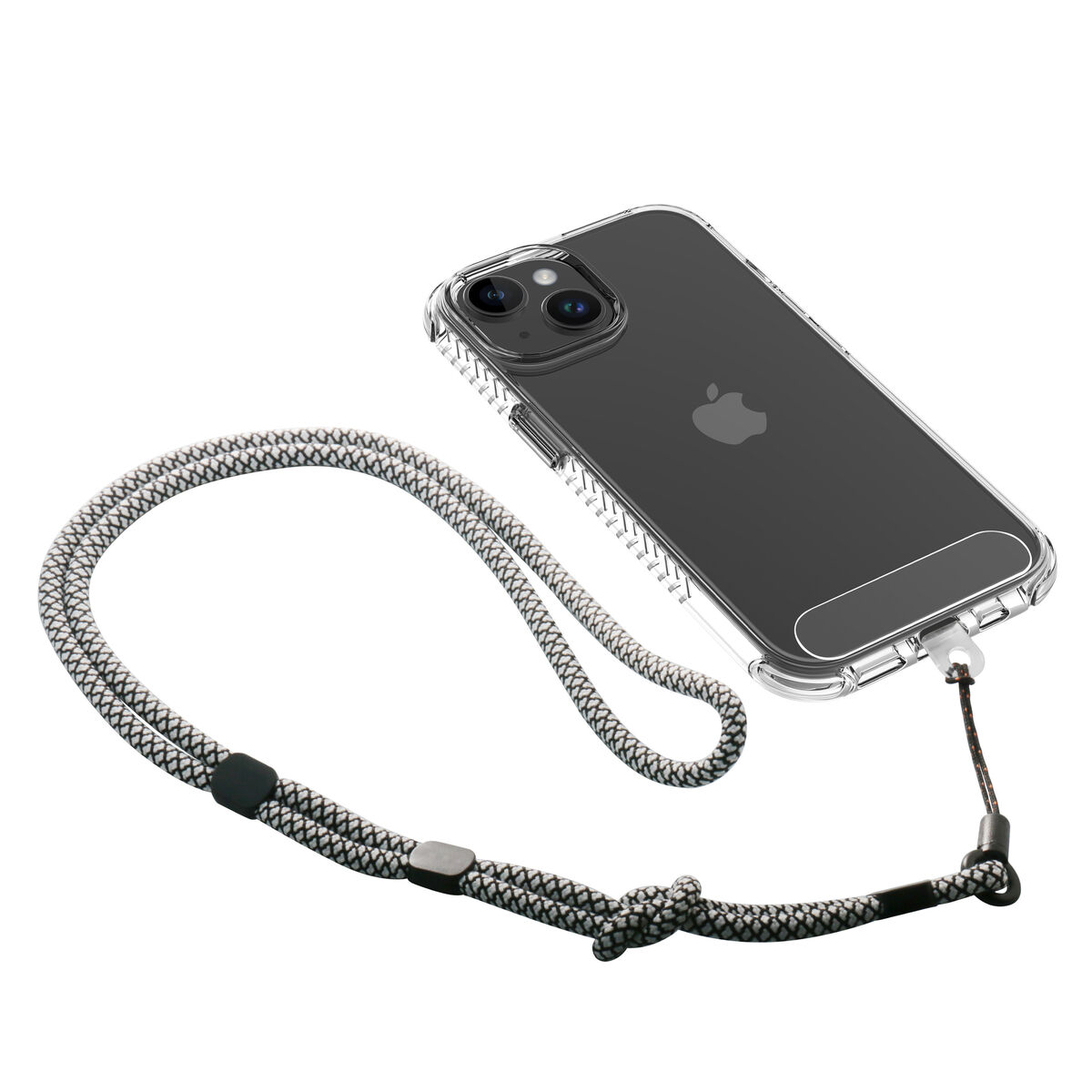Kép Mobile Phone Lanyard Muvit for Change Black White