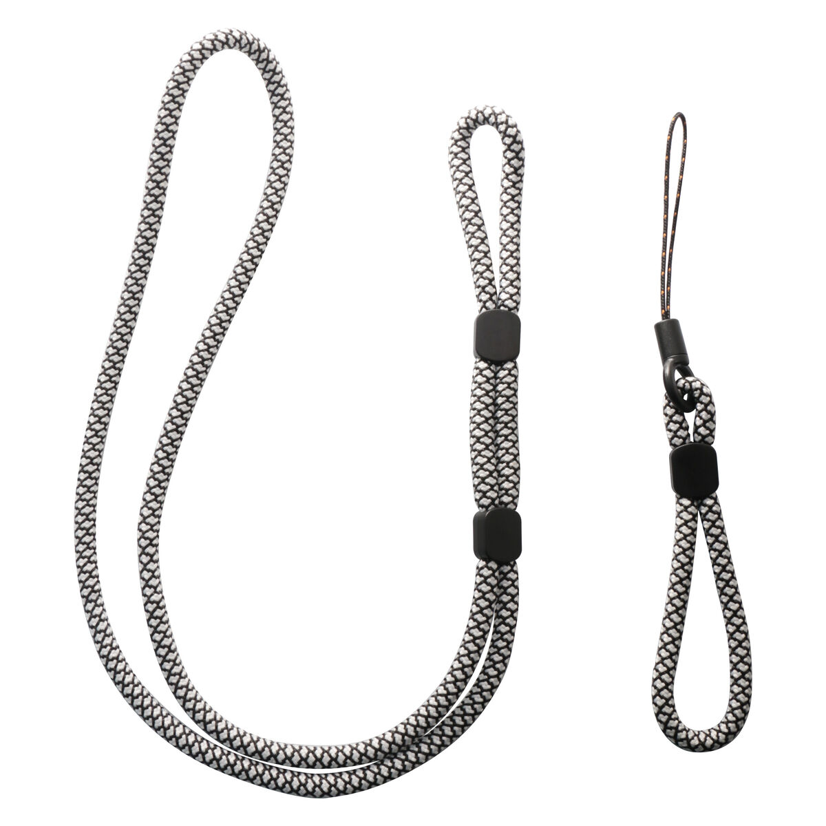 Kép Mobile Phone Lanyard Muvit for Change Black White