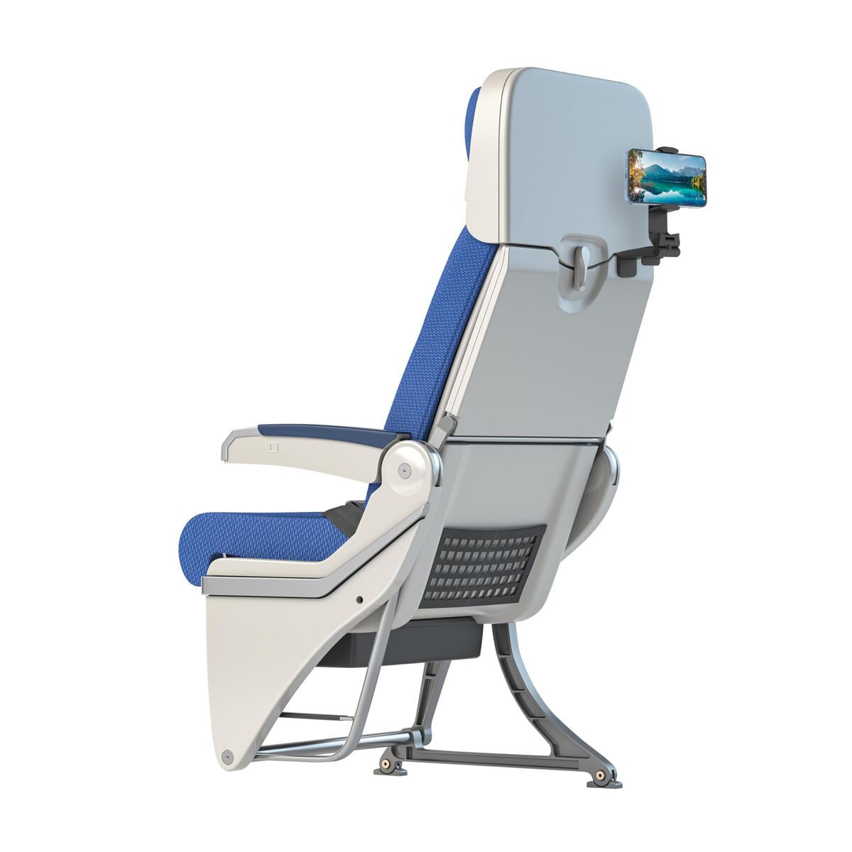 Bild von Multi-position Mobile Phone Holder with Clamp Muvit MCCHL0009 Black Plastic