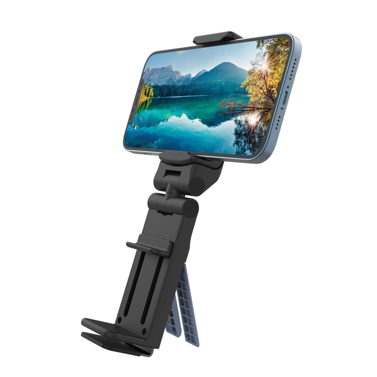 Bild von Multi-position Mobile Phone Holder with Clamp Muvit MCCHL0009 Black Plastic