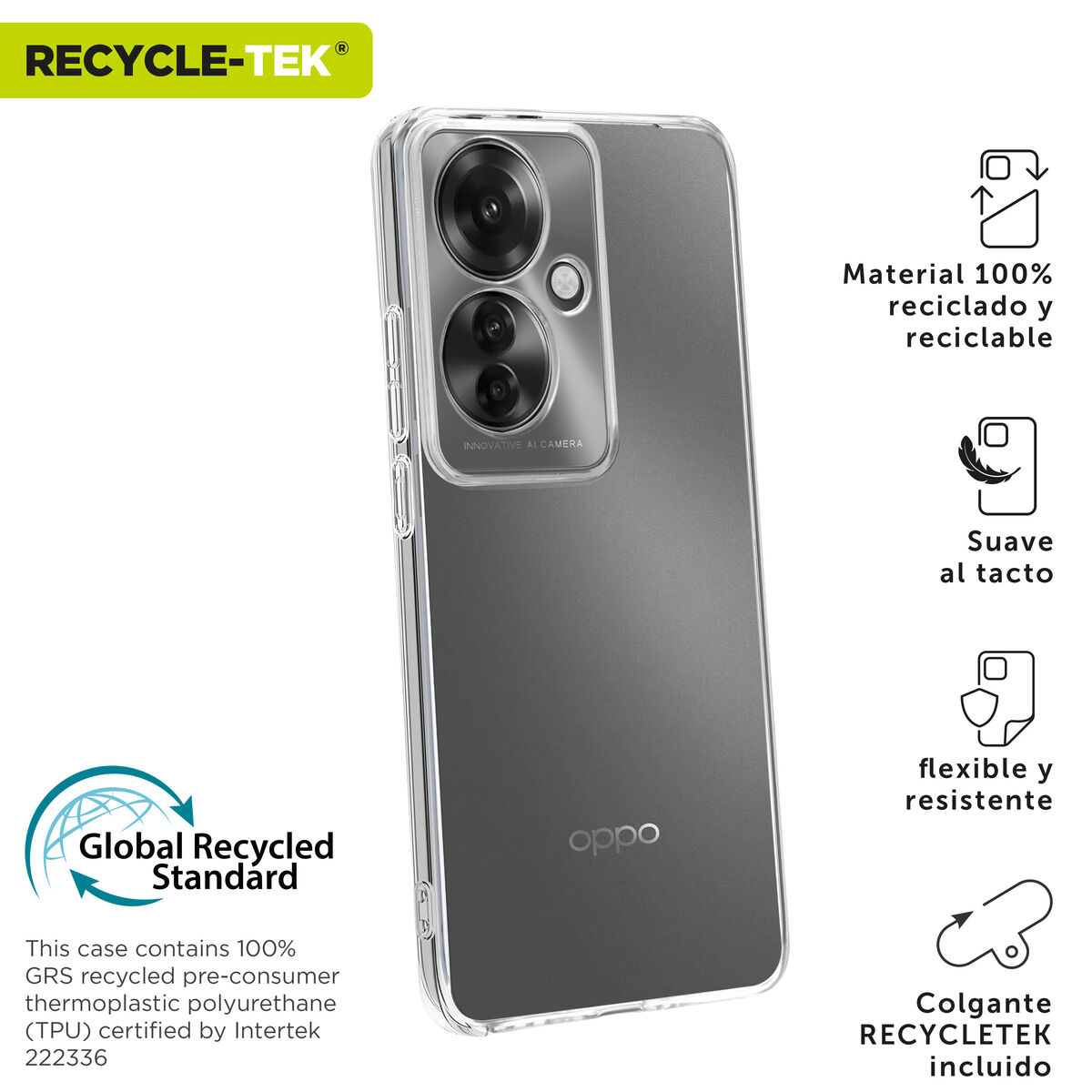 Image de Protection pour téléphone portable Muvit for Change Reno 11F