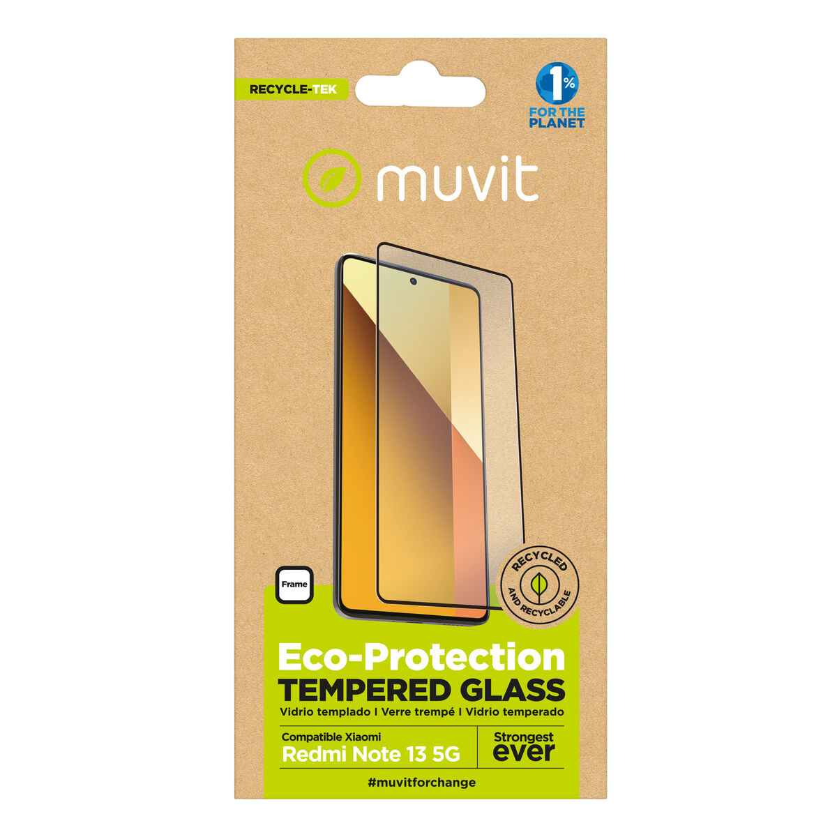 Picture of Mobile Screen Protector Muvit for Change Redmi Note 13 5G