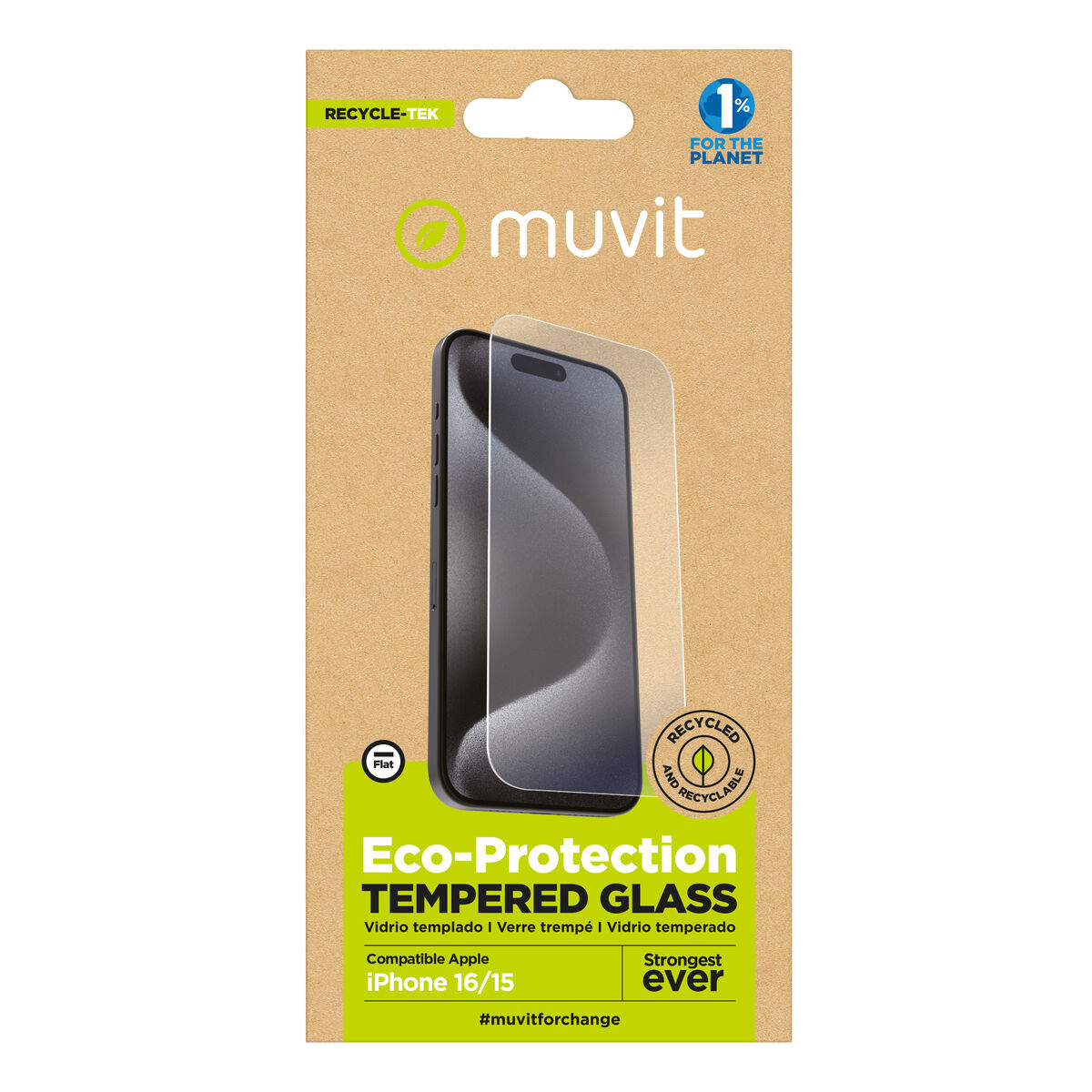 Picture of Mobile Screen Protector Muvit for Change