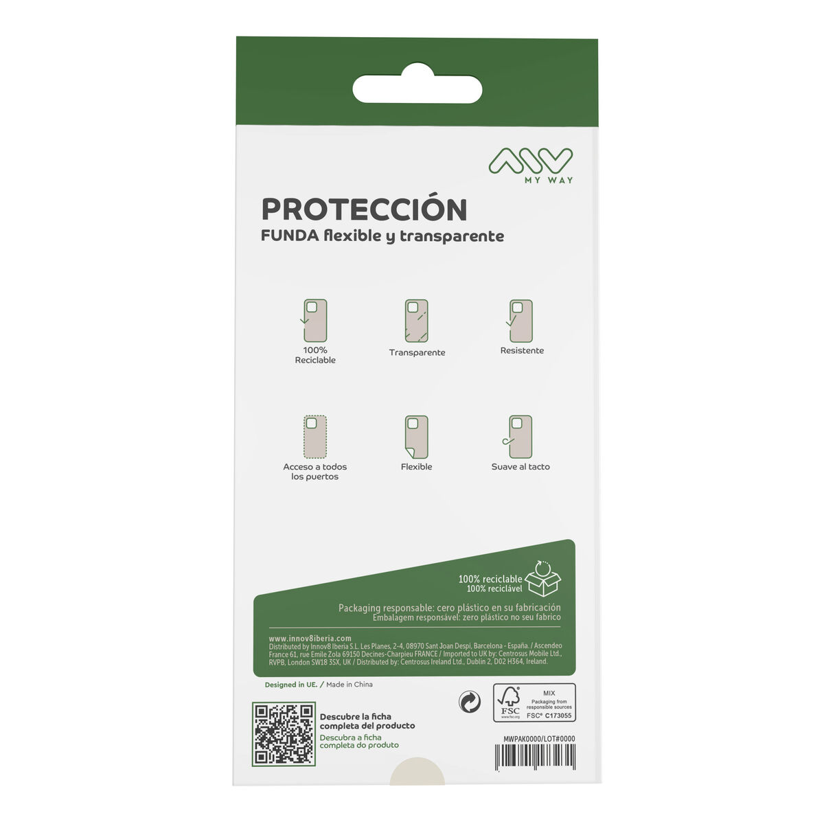 Image de Mobile cover Myway Honor 200 Pro 5G