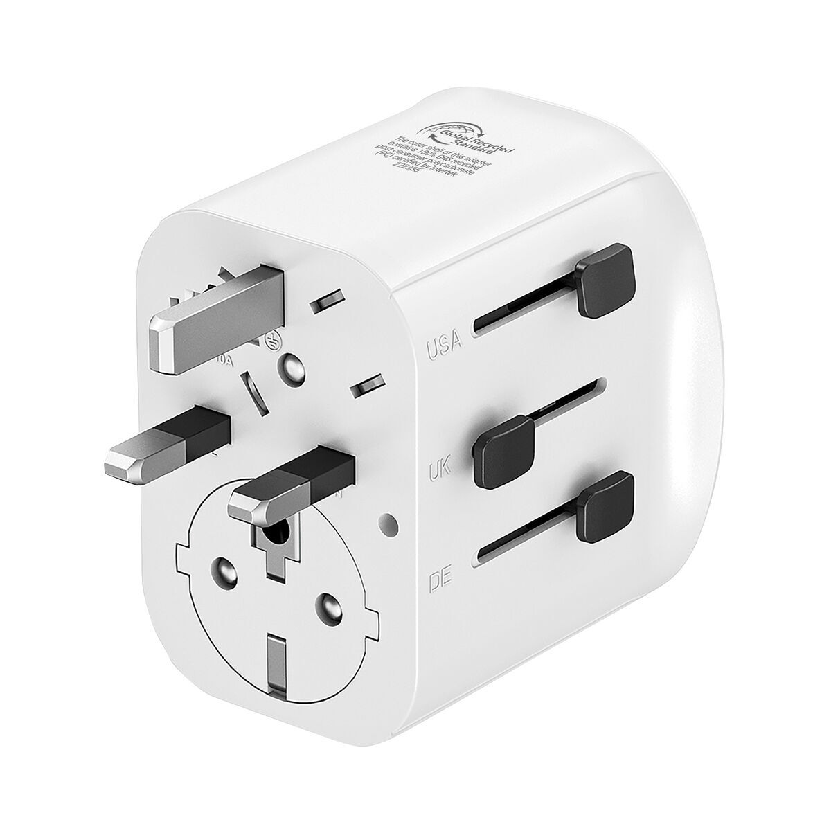 Universele Reisadapter Muvit MCADP0006 Wit 150 W 15 w