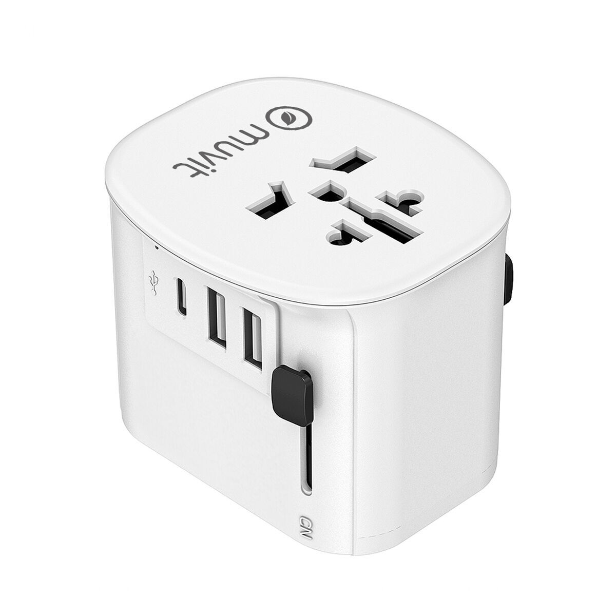Universele Reisadapter Muvit MCADP0006 Wit 150 W 15 w