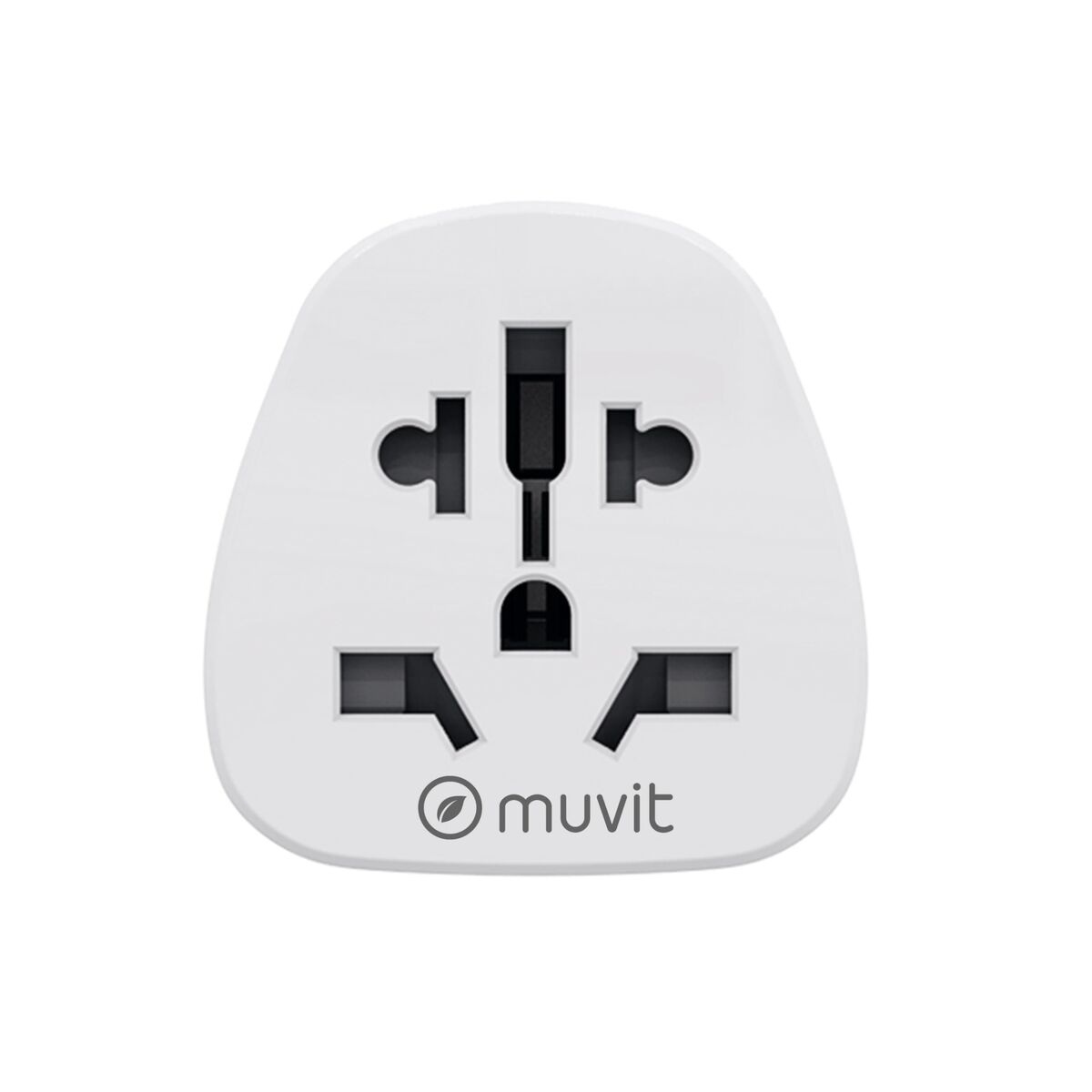 Universal Adapter Muvit For Change MCADP0007 White