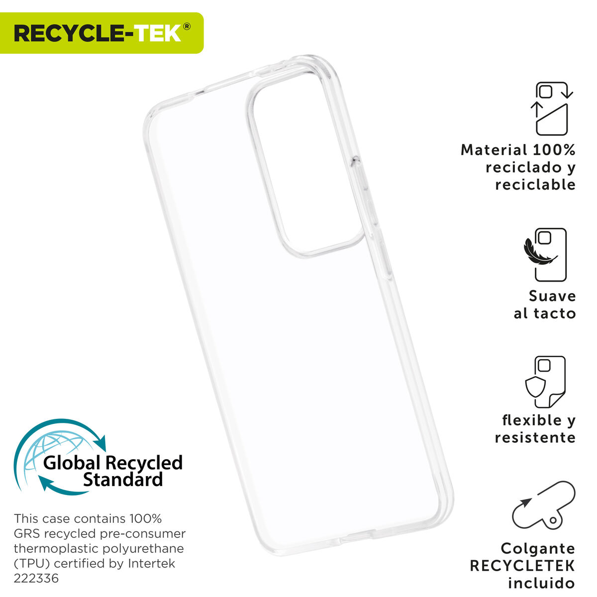 Image de Protection pour téléphone portable Muvit for Change Oppo Reno 12 Pro