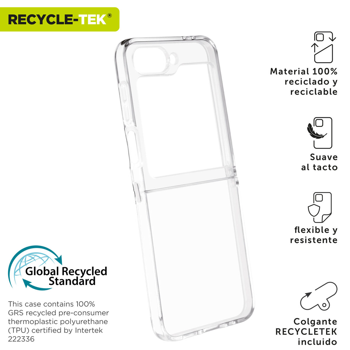 Image de Protection pour téléphone portable Muvit for Change Galaxy Z Flip6