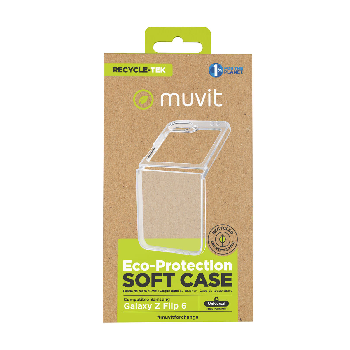 Image de Protection pour téléphone portable Muvit for Change Galaxy Z Flip6