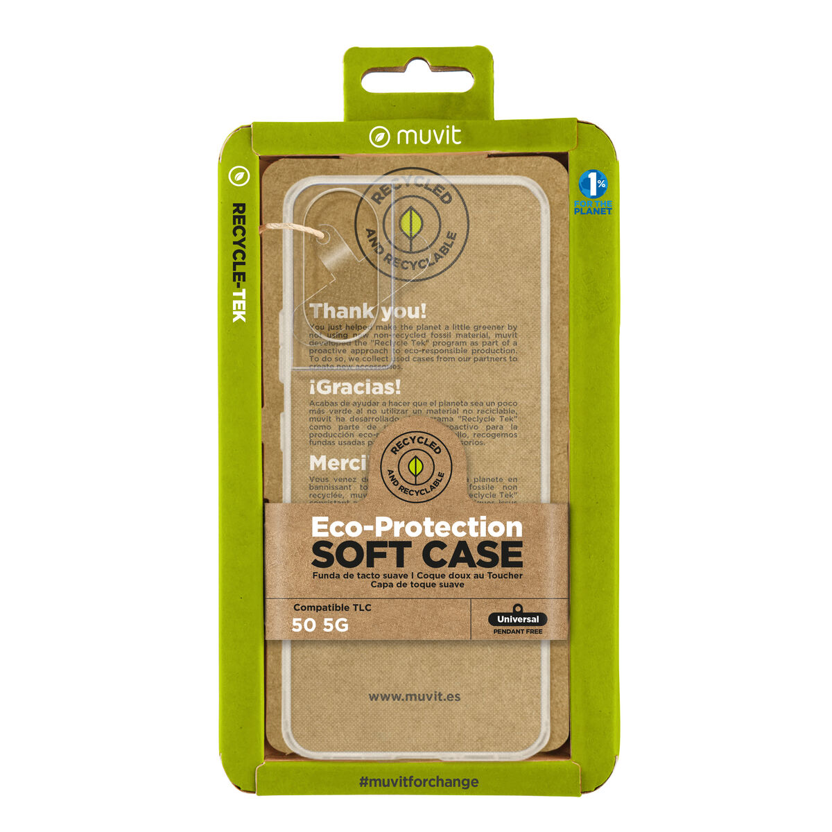 Image de Protection pour téléphone portable Muvit for Change TCL 50 5G