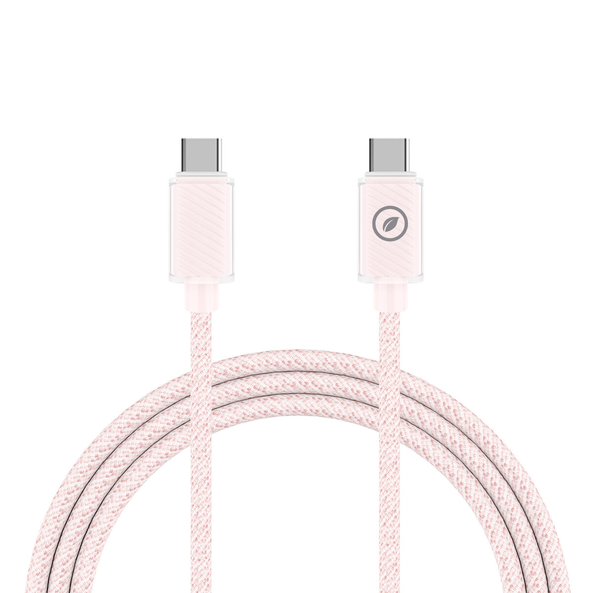 Bild von Wand-Ladegerät + USB-C Kabel Muvit for Change Glass GaN Rosa