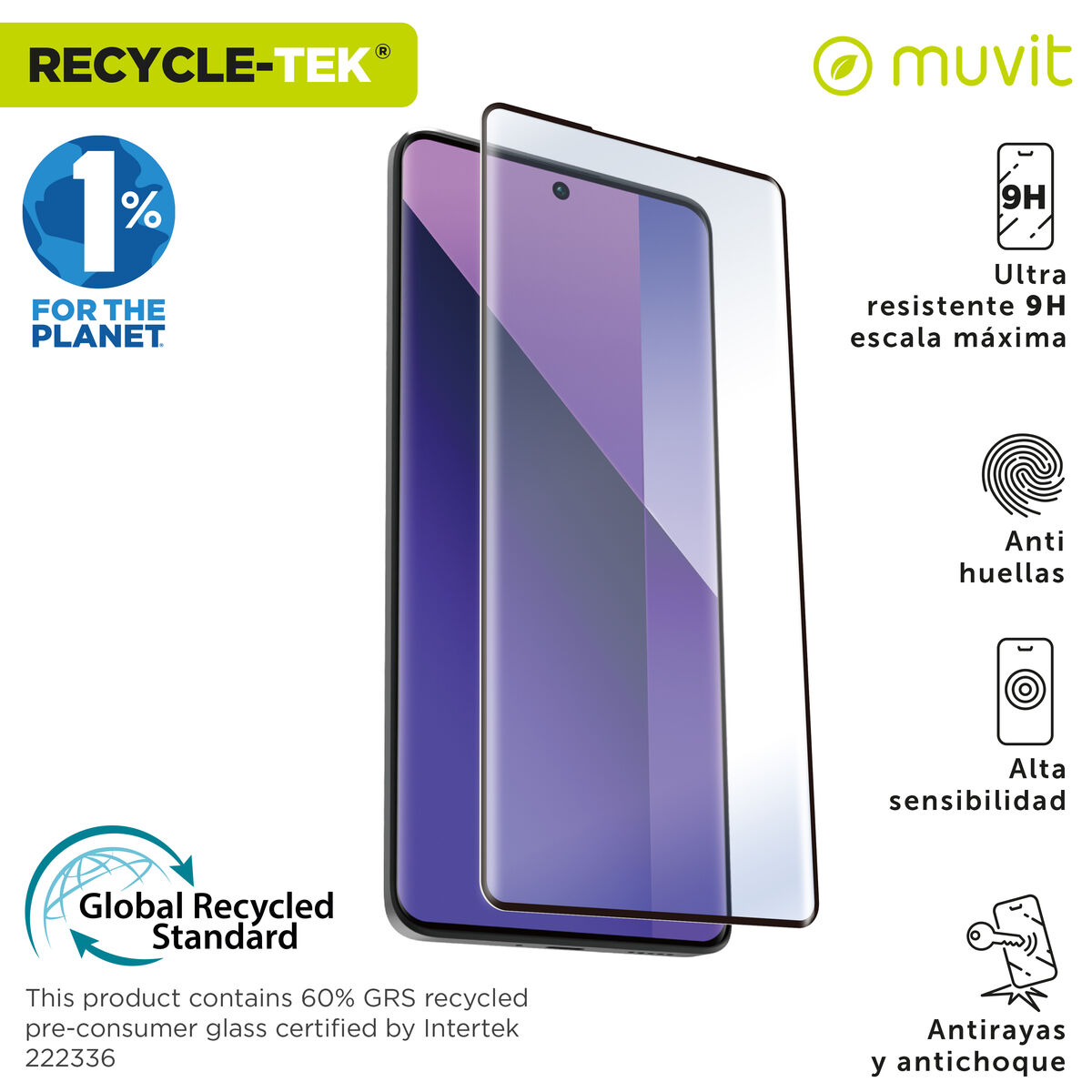 Image de Mobile Screen Protector Muvit for Change Redmi Note 13 Pro+ 5G