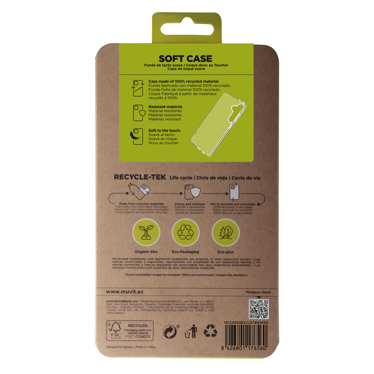 Bild von Handyhülle Muvit for Change Samsung Galaxy S25 Galaxy S25