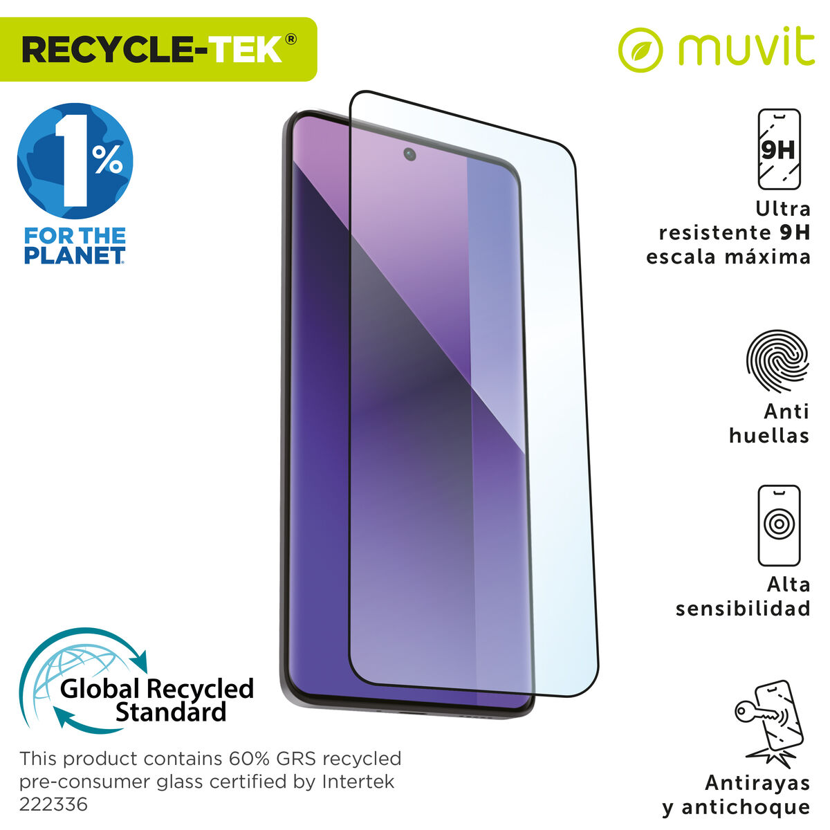 Picture of Mobile Screen Protector Muvit for Change Galaxy S25/S24
