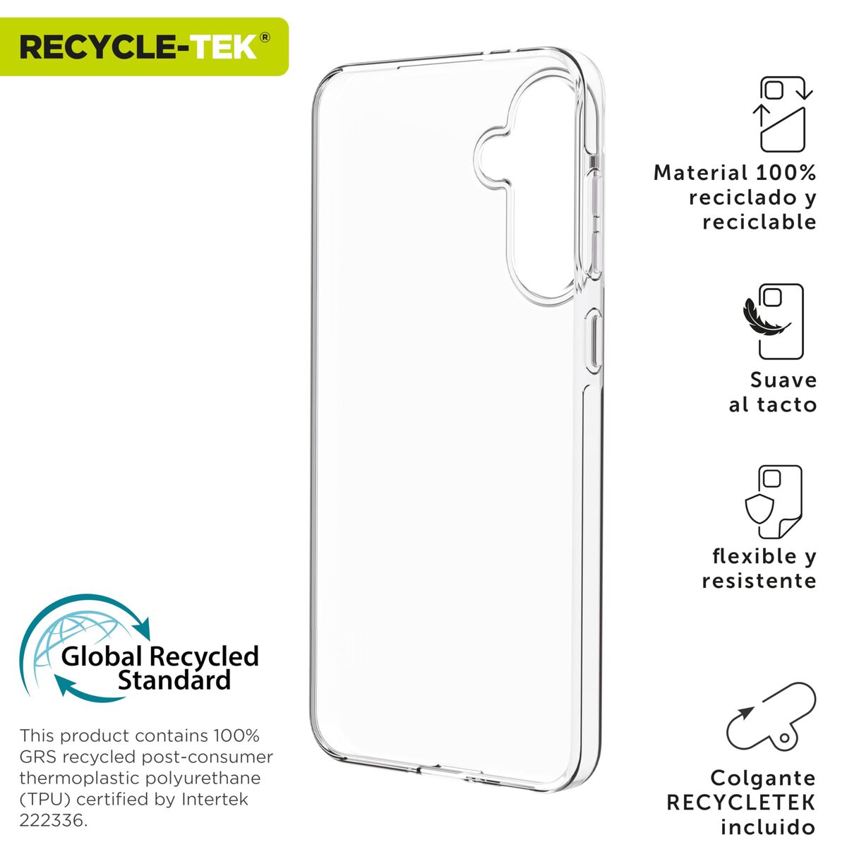 Image de Mobile cover Muvit Galaxy A56/A36 5G Transparent