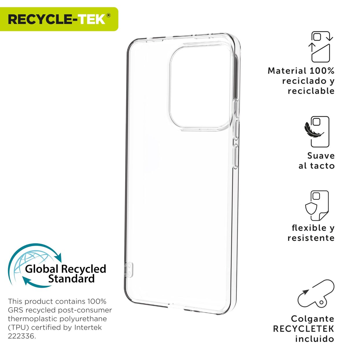 Picture of Mobile cover Muvit Transparent