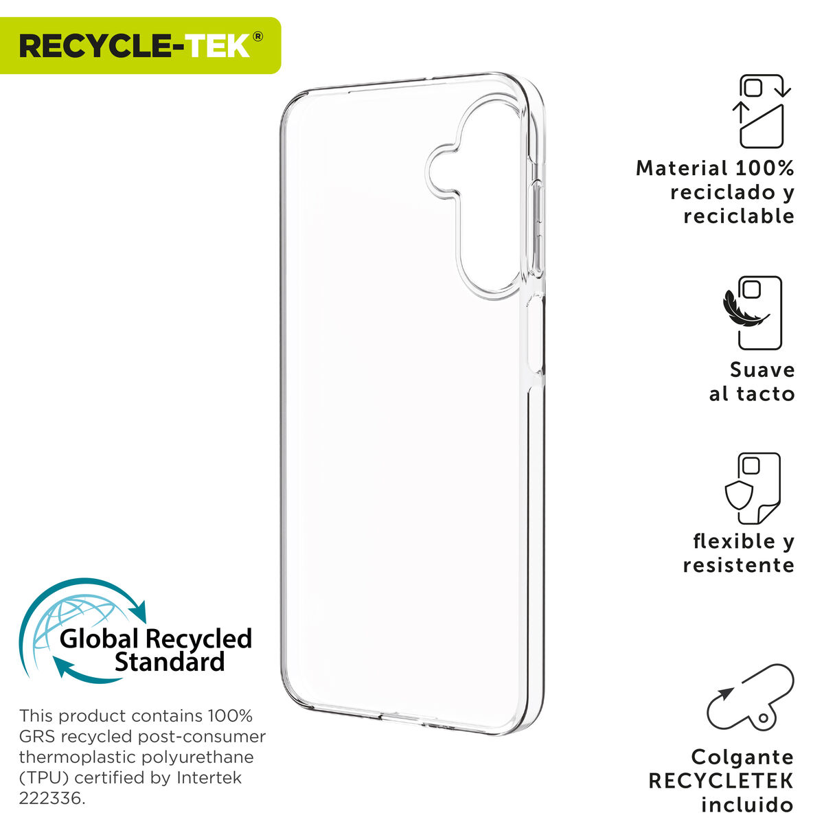 Picture of Mobile cover Muvit for Change Galaxy A26 5G Transparent
