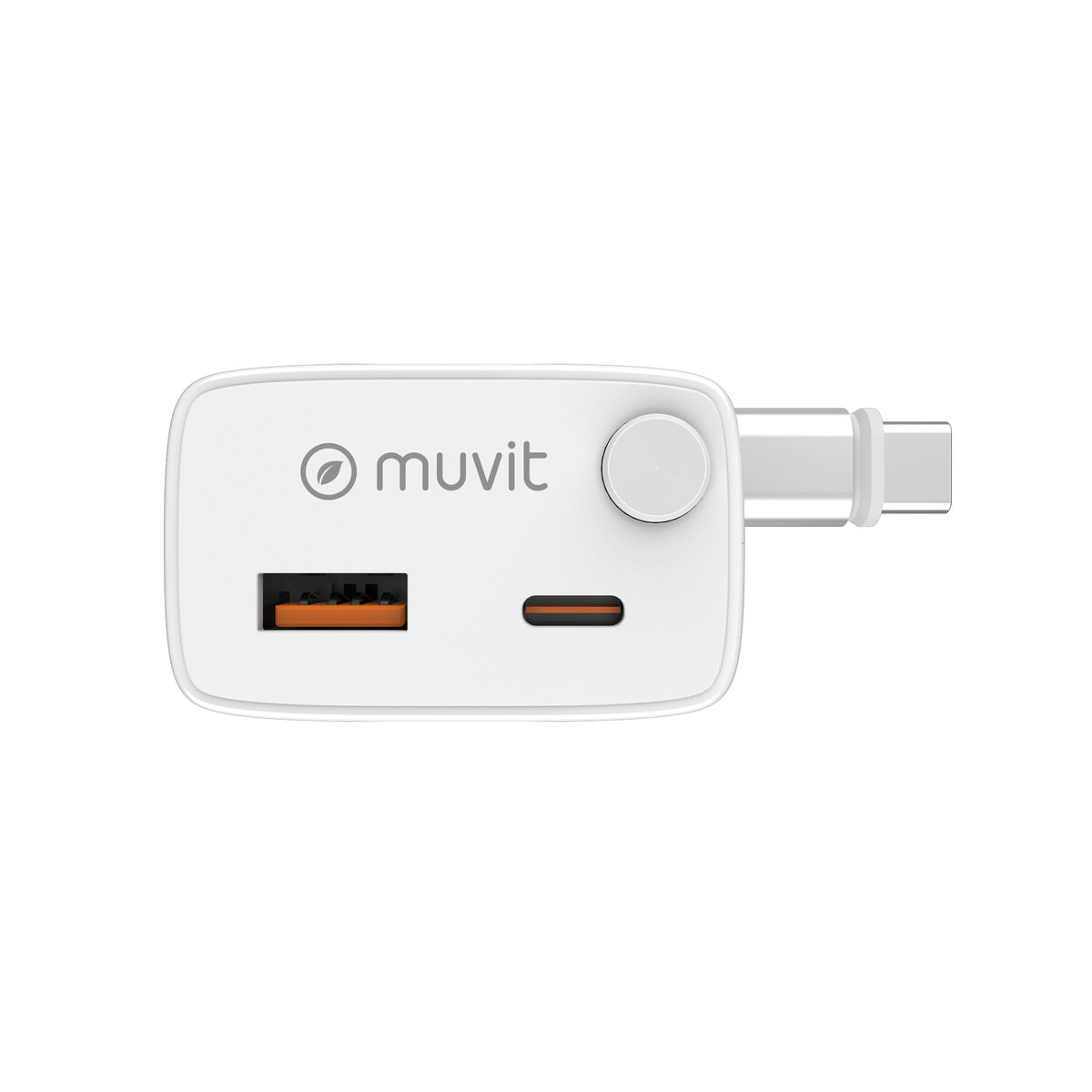 Picture of Wall Charger Muvit WCEU63-30-AC2 White 30 W