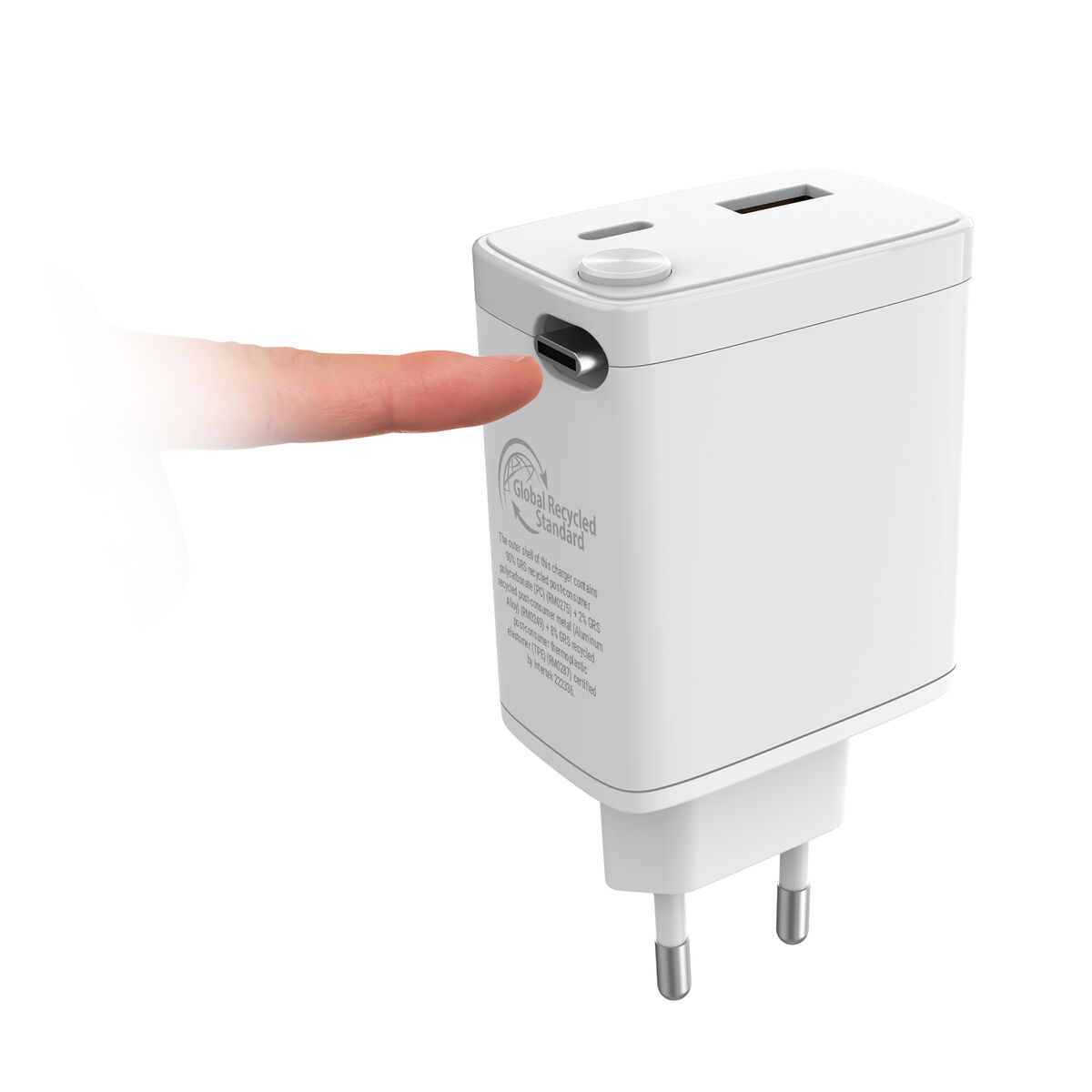 Wall Charger Muvit WCEU63-30-AC2 White 30 W