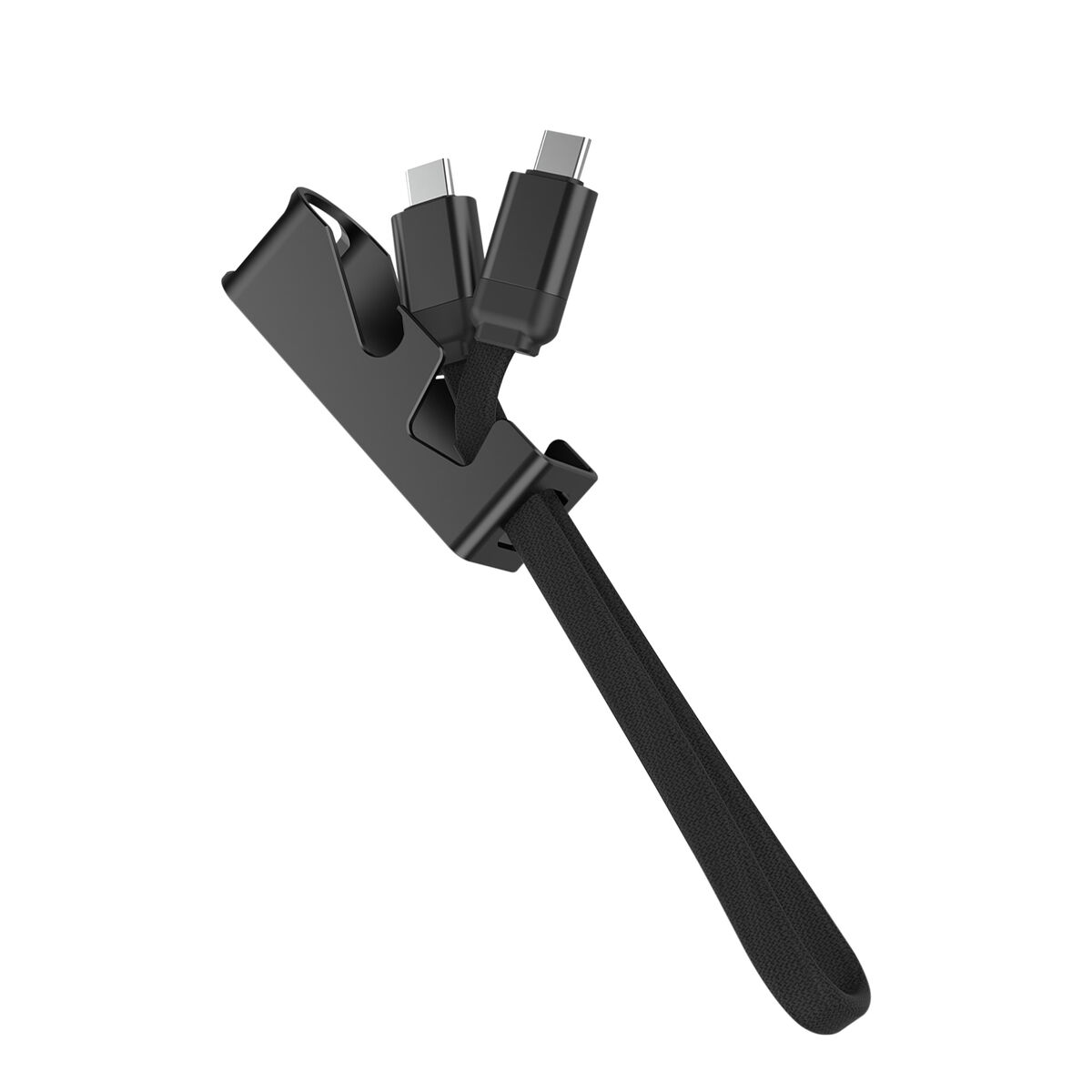 USB-kabel Muvit MC167-RA-A Zwart