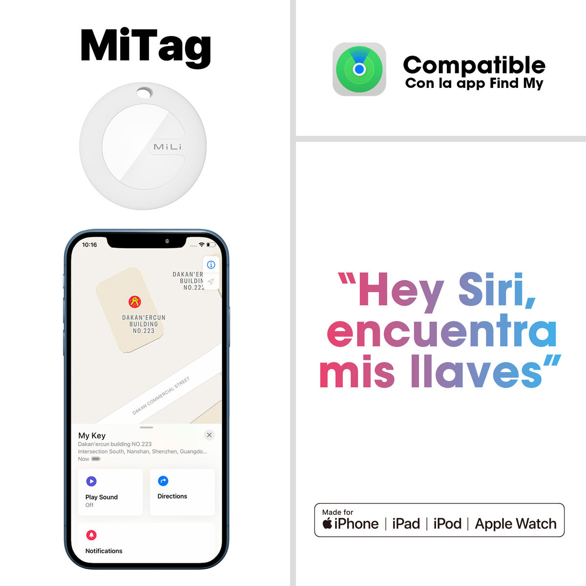 GPS locator Muvit