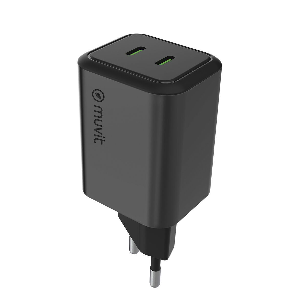Picture of Wall Charger Muvit WCEU66-45-C2 Silver 45 W