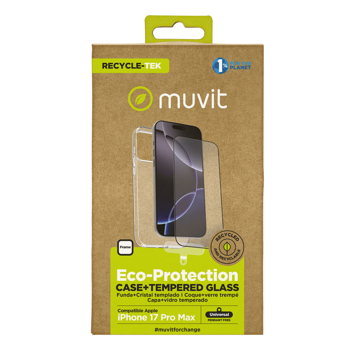 Picture of Mobile Case and Protector Muvit for Change iPhone 17 Pro Max
