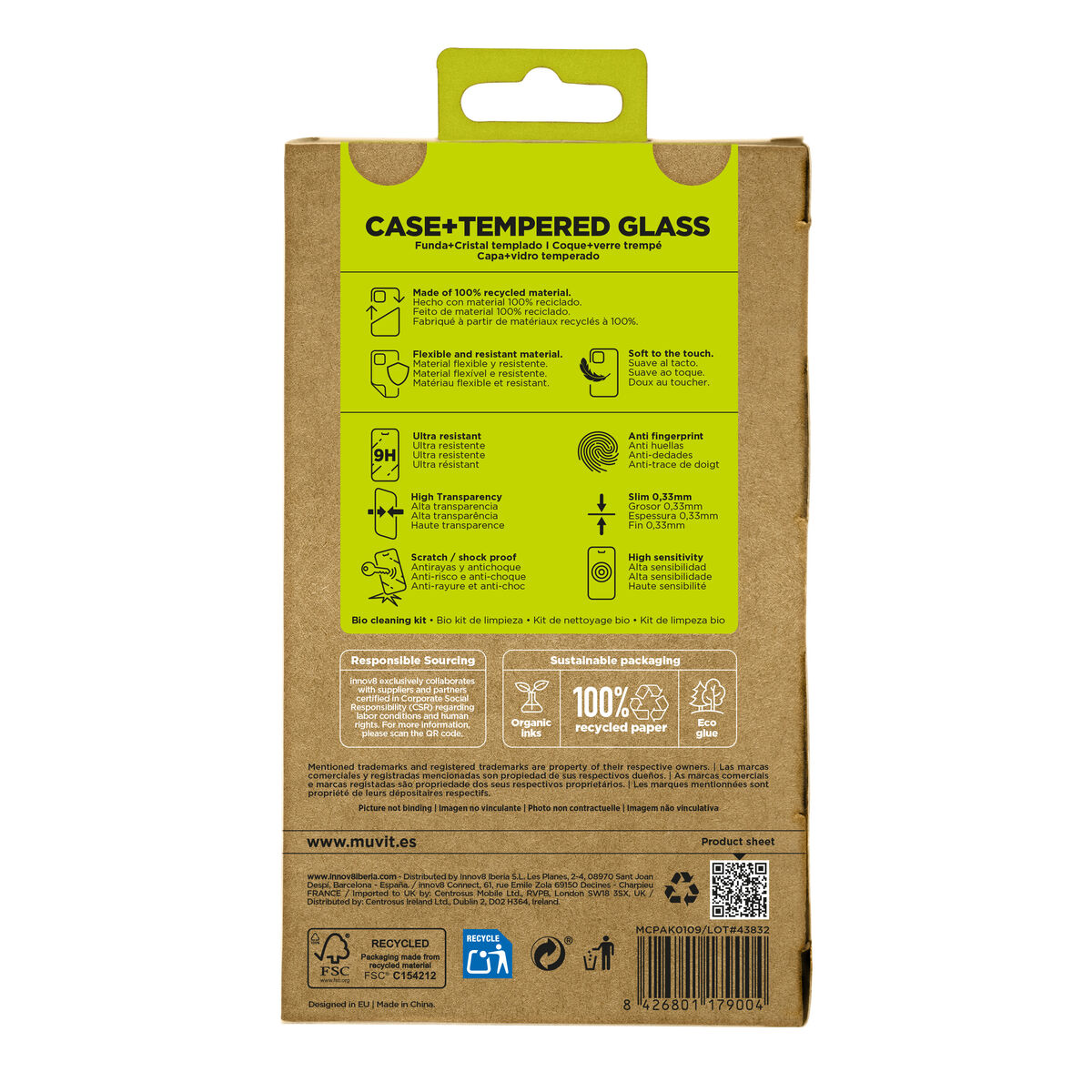 Picture of Mobile Case and Protector Muvit for Change iPhone 17 Pro Max