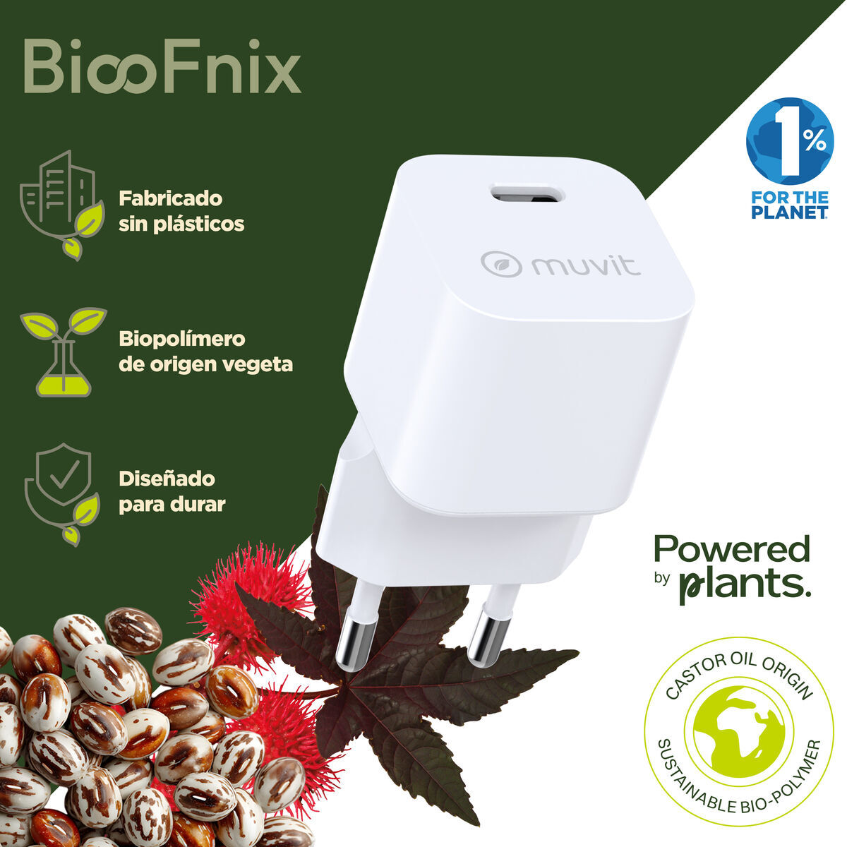 Bild von Wall Charger Muvit MCACC0047 30 W